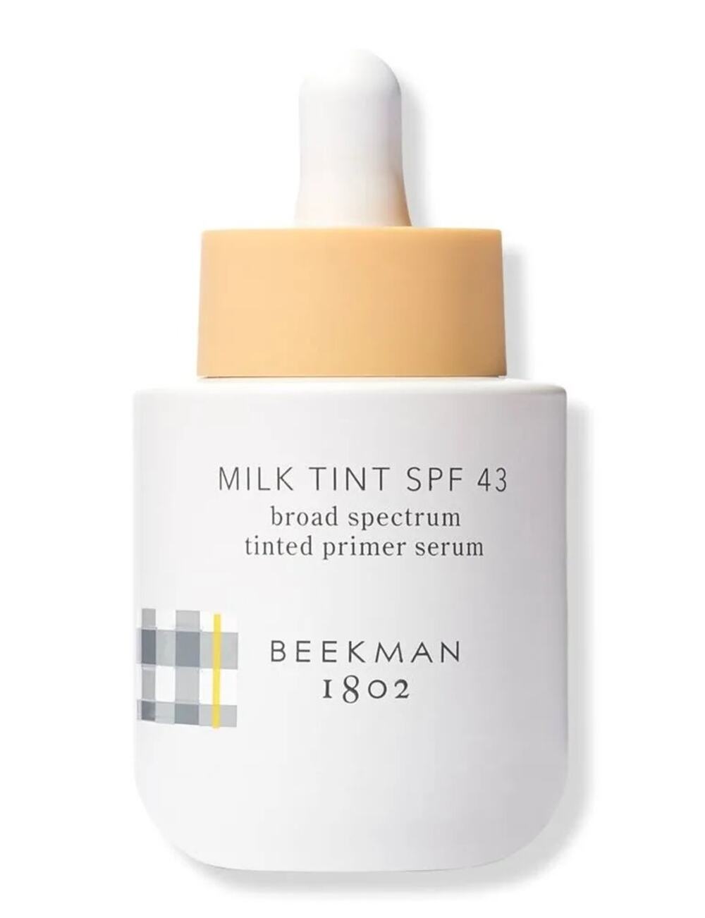 Beekman 1802 Milk Tint SPF 43 Tinted Primer Serum Shade Medium